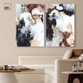 thumbnail image 3 of Moments of Serenity Canvas Print Abstract Wall Decor Set by Art Remedy, Gallery Wrapped, 24 x 36, 3 of 6