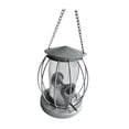 thumbnail image 4 of Comedero para pájaros colgantes al aire libre con una cadena de decoración de jardín resistente versátil creativa, dispensador de comida para aves, 4 of 8