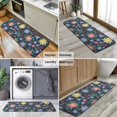 thumbnail image 6 of Pioneer Flower Floral Print Pattern Kitchen Rug Mat,Kitchen Runner Rugs Non Skid Washable,Decorative Kitchen Floor Mats for Kitchen,Sink,Laundry,17"x47.2", 6 of 7
