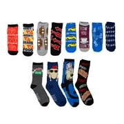 Friends Mens 12 Days of Socks in Advent Gift Box | Set A