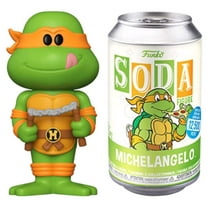 Funko Teenage Mutant Ninja Turtles Vinyl Soda Michaelangelo Vinyl Figure [1 RANDOM Figure! Look For The Glow-in-the-Dark Chase!]