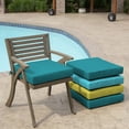 thumbnail image 6 of ARDEN Outdoor Seat Cushion 21 x 21, Lake Blue Leala, 6 of 11