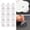 White, variant on Home Decor 12Pcs 2.2 Mm Button Type Foam Electrode Patch Electrotherapy Long Life Pads Replacement Electrode Pads Self Reusable Massage Replacement Gel Pads Drill Bits Accessories