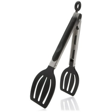 Norpro Grip-EZ 9 Inch Locking Spatula Tong, Shown