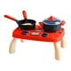 thumbnail image 3 of 19 juguetes de cocina simulados para niños pequeños, juego de cocina para niños de 2, 3, 4 y 5 años Rosa, 3 of 9