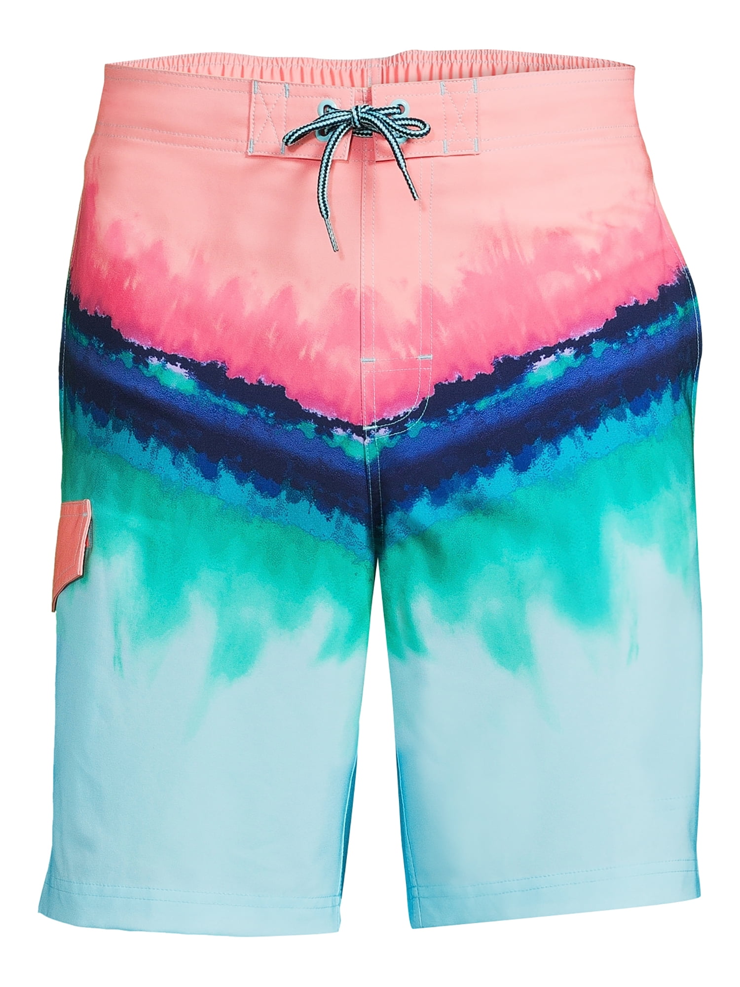 George Men's and Big Men's E-Board Swim Trunks with UPF 50+, 9" Inseam, Sizes S-3XL