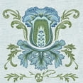thumbnail image 2 of Wang, Melissa 15x15 Gold Ornate Wood Framed with Double Matting Museum Art Print Titled - Serene Chintz III, 2 of 4