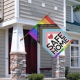 thumbnail image 3 of Gay Pride Garden Flag 28x40 Inch Rainbow LGBT Yard Flags Double Sided Vertical Burlap Flag for Lesbian LGBTQ Outdoor Decorations, 3 of 6