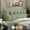 Green, variant on WOWMAX Sofa Daybed Large Filled Triangular Wedge Cushion Bed Backrest Positioning Support Pillow Reading Pillow Office Lumbar Pad with Removable Cover Gray Twin