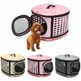 thumbnail image 2 of Foldable Pet Dog Cat Puppy Handbag Carrier Cage, 2 of 11