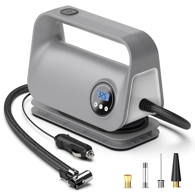 Inflador de neumáticos YIJU, compresor de aire portátil de 12 V para neumáticos de automóviles