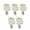 White, variant on M Buder 5PCS Champagne Artificial Rose Boutonniere Set for Weddings, 5.1 x 3.1 inches / 13 x 8 cm Elegant Flower Corsage Pin for Groom and Bride Wedding Party Graduation Celebration