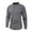 Grey, variant on Mens Summer Shirts, Mens Steam Punk Gothic Holiday Fashion Button Down Shirt Tops White1 XXL