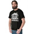 thumbnail image 4 of Live With Parents Slacker Funny Men's Graphic T Shirt Tees Brisco Brands S, 4 of 4