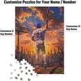 thumbnail image 2 of Wooden Jigsaw Puzzles for Adults - Custom Name and Number on (Chicago) Baseball Player Art Photo - 300 500 1000PCS Puzzles Game Home Wall Decor, 2 of 5