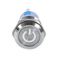 thumbnail image 3 of Anauto Push Button Power Switch 19mm 12V LED Waterproof Stainless Self-locking Latching, 3 of 3