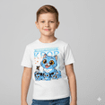 thumbnail image 3 of PLAYERA INFANTIL KPOP DEMON HUNTERS DISEÑO DERPY COLOR BLANCO TALLA 12, 3 of 4