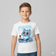 thumbnail image 3 of PLAYERA INFANTIL KPOP DEMON HUNTERS DISEÑO DERPY COLOR BLANCO TALLA 4, 3 of 4