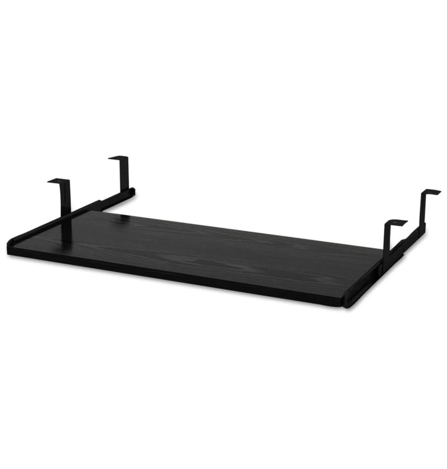 Underdesk Keyboard/Mouse Shelf, 28w x 12d, Black