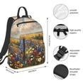 thumbnail image 2 of Balery Vibrant Wildflower Meadow Mochila Ligera para Hombres y Mujeres – Resistente y Impermeable, Ideal para la Escuela, el Trabajo, los Viajes y el Uso Diario, 2 of 7