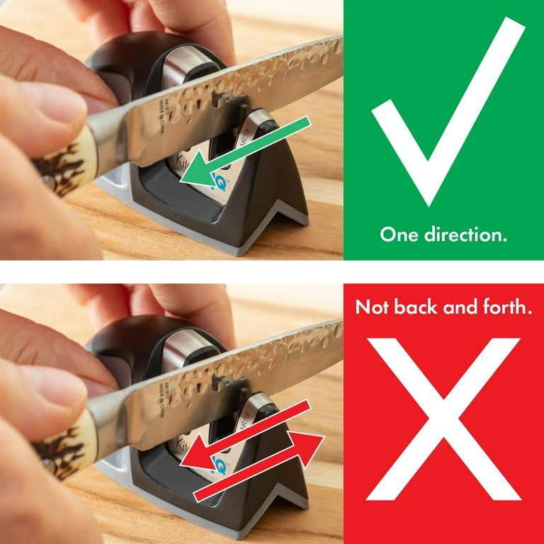 How to Use a Kitchen Iq Knife Sharpener 