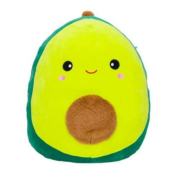 Squishmallows Austin The Avocado Fluffy Belly 8" Fruit Collection Plush