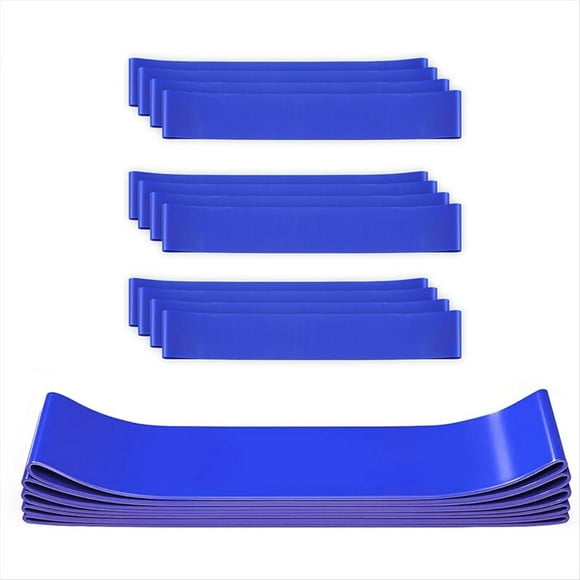 Paquete de 16 Bandas para Sillas para Niños con Pies Inquietos, Herramientas para el TDAH para Niños, Bandas para Sillas para Mejorar el Enfoque, Azul