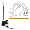 thumbnail image 2 of Front Left Door Lock Latch Actuator Motor Assembly 81310-2S000 for IX35 2010-2017 81310-2Z000 813102S000, 2 of 5