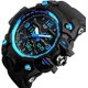 thumbnail image 2 of Reloj deportivo analógico para hombre, reloj digital militar LED, cronómetro electrónico, reloj de pulsera táctico con doble esfera grande para exteriores y ejército, 2 of 5