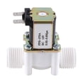 thumbnail image 2 of 8X Dc12V N / C Válvula Solenoide de Agua Normalmente Cerrada Válvula Solenoide Eléctrica de Plástico G1 / 2 Pulgadas para Dispensador de Agua, 2 of 5