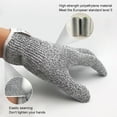 thumbnail image 4 of 3 Pair Cut Resistant Gloves Level 5 Protection Ambidextrous for Kitchen, Garden, Labor, Safety Anti Cutting Gloves for Meat Cutting, Wood Carving, 4 of 7