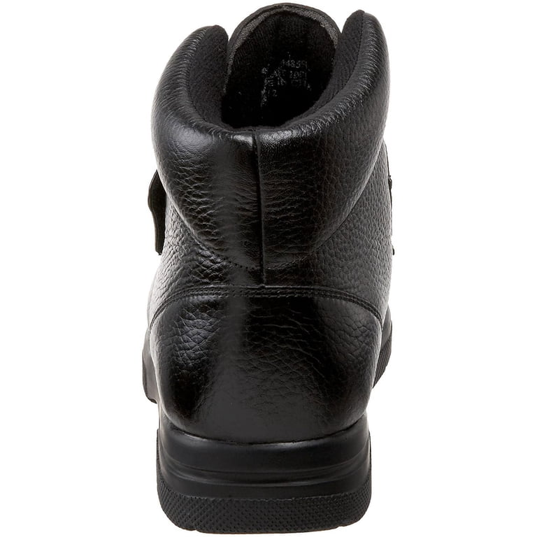 NEW DREW men\'s big easy boot in black tumbled leather Drew Men main image 2