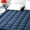 Blue, variant on Oaskys All Season Comfort Soft Mattress Topper, King Queen Size Hypoallergenic Fitted Pad, Breathable Wrinkle Resistant Fabric Fitted Sheet