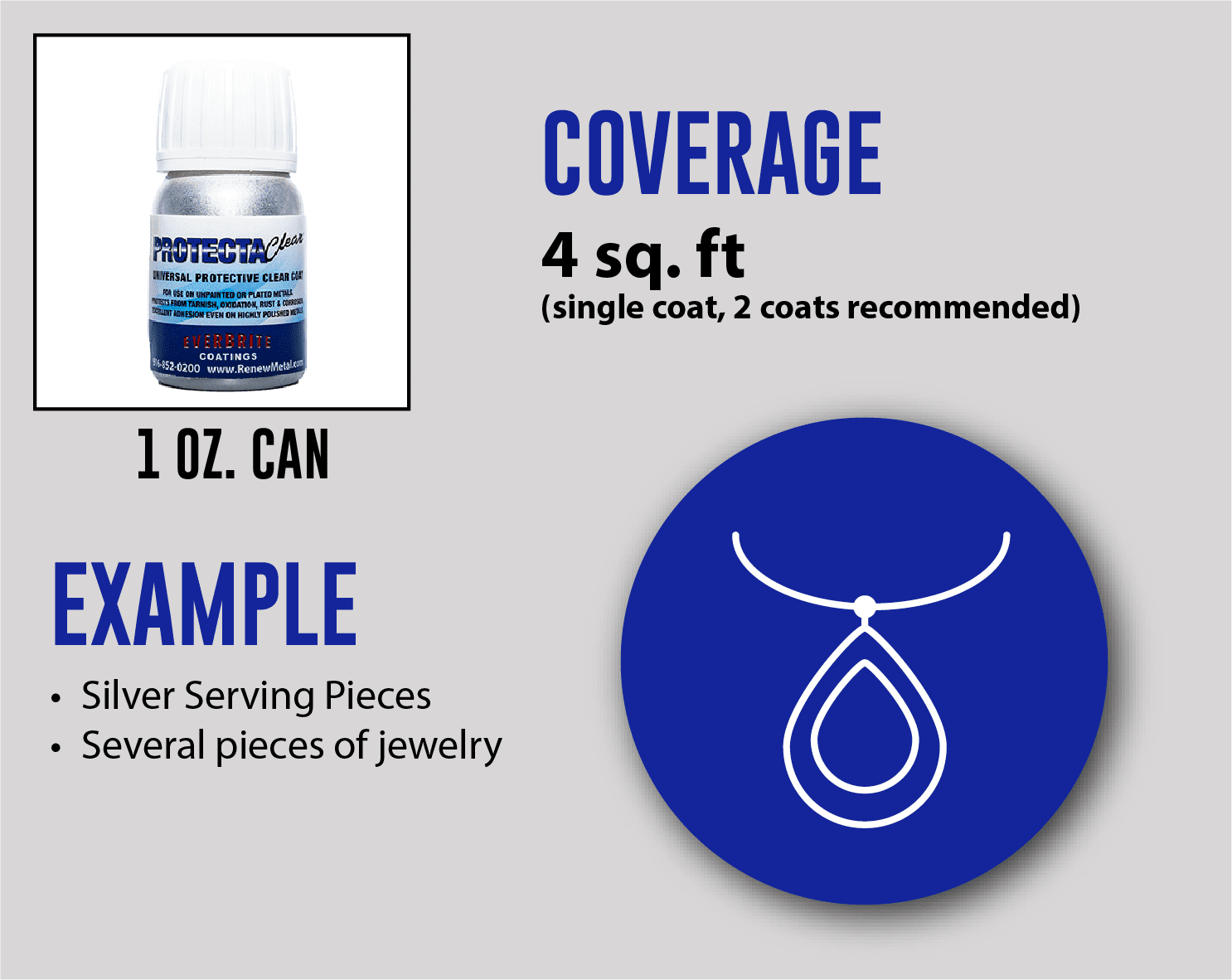 ProtectaClear 1 Oz. Clear, Protective Coating for Metal.