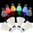 thumbnail image 2 of 4Pcs Lighting Badminton Dark Night Colorful LED Lighting Sport Badminton Light Spot Shuttle cock Accessories shuttlecock Red, 2 of 6