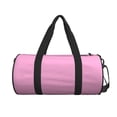 thumbnail image 2 of Easygdp Pink Travel Bag, Camping, Weekend, Carry On Overnight Duffel Bag with Shoulder Strap, 2 of 8