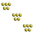 thumbnail image 3 of Destyer 5pcs Artificial Lotus Flower Elegant Low Maintenance Wide Application Easy yellow 3Set, 3 of 6