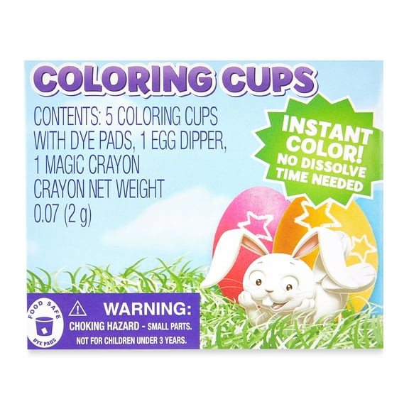 Dudley's Dye Pad Color Cups, Dye Cups, Easter