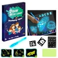 thumbnail image 1 of POINTERTECK Luminescent Light Drawing Board 3D Magic Fluorescent Glow In Dark Painting Pad Kid Graffiti Educational Toys, 1 of 11
