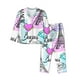 thumbnail image 1 of Balery Eiffel Tower and Hearts Conjunto de Pijama con Estampado para Mujer, Conjunto de Dos Piezas con Manga Larga, Ropa de Dormir Suave con Bolsillos, Pijamas Cómodos-Medium, 1 of 7