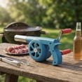 thumbnail image 4 of HhiBBbIn Hand Crank Manual Air Blower, Portable Camping BBQ Fire Starter Tool, Handheld Outdoor Fan for Charcoal, Fire Pit, Wood Stove, Weed Burning (Battery-Free, Propane Tank Not Required), 4 of 7