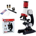 thumbnail image 2 of SUTENGDA Kids LED Microscope Kit  100-1200X Magnification for Educational STEM Fun - Halloween  Christmas  Thanksgiving Gifts, 2 of 7