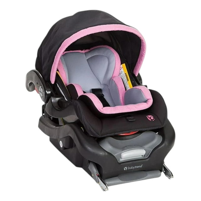 Autoasiento Baby Trend Snap Gear 35 Reclinable En 4 Posicion Pink Sobert