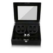 OCDAY Watch Winder with Quiet Motors, Black