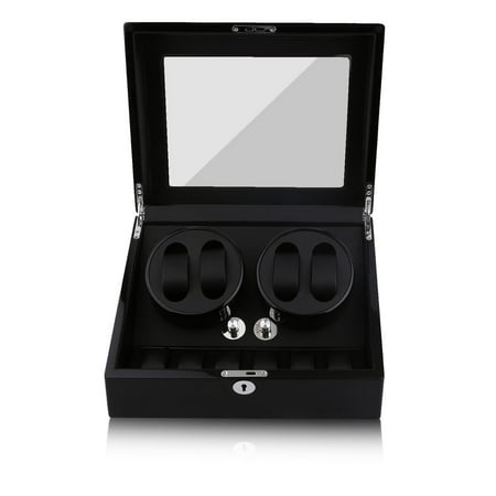 OCDAY Watch Winder with Quiet Motors, Black