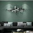 thumbnail image 4 of 3D multicolor Modern Style Wall Decor Metal Home Hanging Art, 4 of 5