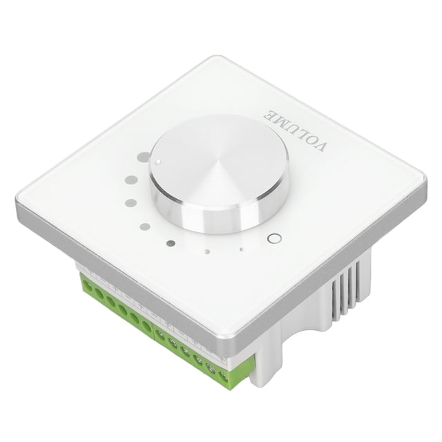 Control De Volumen Del Hogar Inteligente, Ajuste De 7 Velocidades Controlador De Volumen Del Hogar Inteligente Perilla Giratoria Blanca Para El Aula Para La Sala De Estar