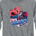 thumbnail image 3 of Hot Wheels - Criss Cross Heart - Toddler And Youth Long Sleeve Graphic T-Shirt, 3 of 5