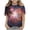 Multicolor-2, variant on Graphic Tees for Girls, Short Sleeve Lightweight Crewneck Casual Summer T-shirts Multicolor Size 10-12 T