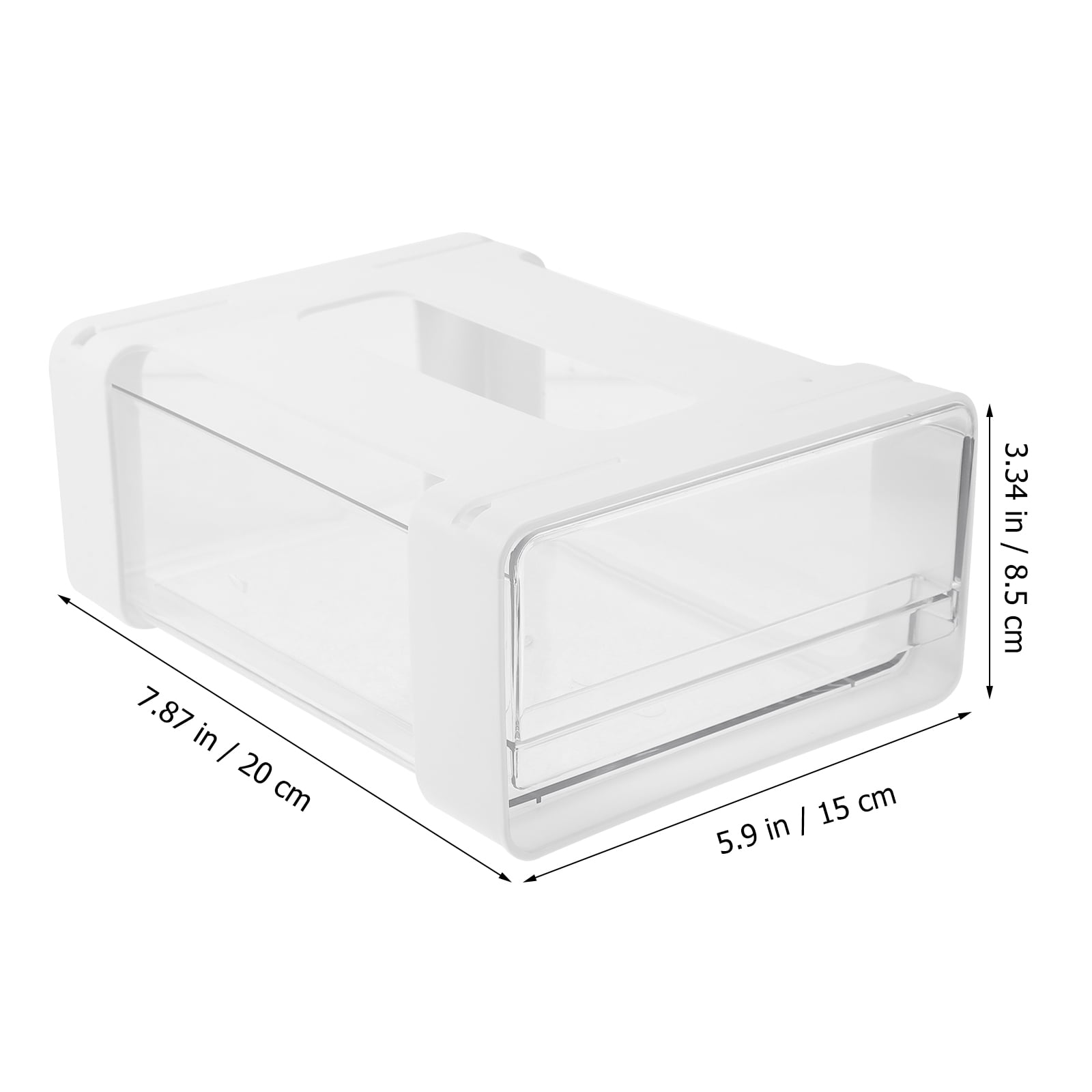 FENGGUIQU Modern Simple Design Wear Resistant Under Desk Storage Solution White